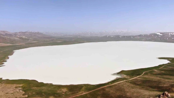 Son yağışlar Akgöl'ü tekrar canlandırdı