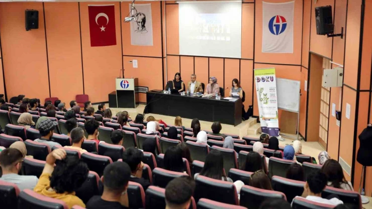 Üniversite sanayi sektör buluşmaları etkinliğine öğrencilerden yoğun ilgi