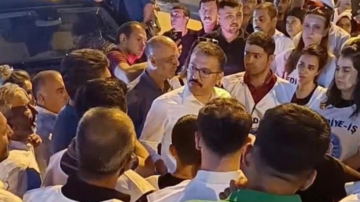 Vali Ercan Turan'dan işten çıkarılan işçilere destek ziyareti