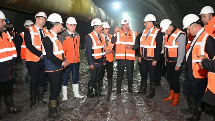 Valilerden Kırık Tüneli'nde inceleme