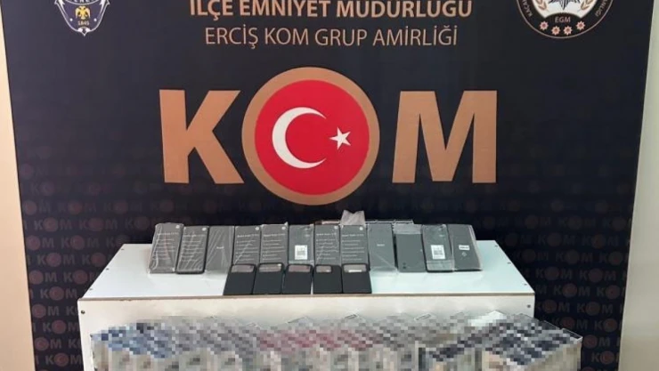 Van'da kaçakçılık ve tefecilik operasyonu