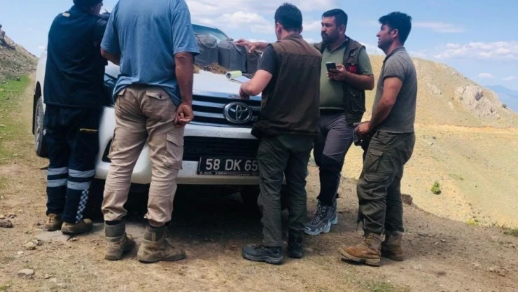 Yasadışı avlanan 4 kişi suçüstü yakalandı