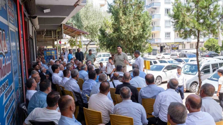 Yılmaz, muhtarlarla buluştu