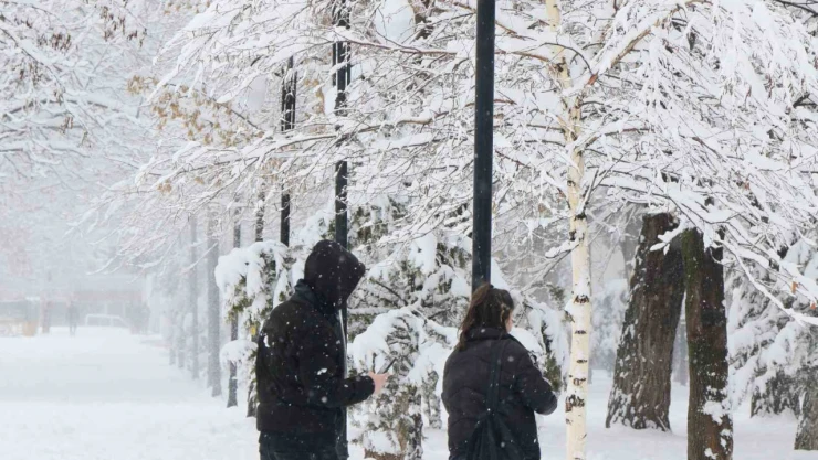 Yoğun kar yağışı uyarısı