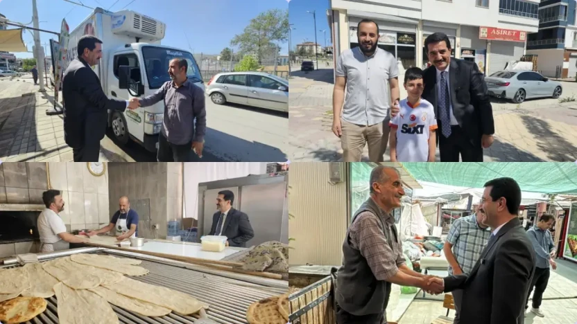 Başkan Taşkın Battalgazi Esnafının Sorunlarını Dinledi