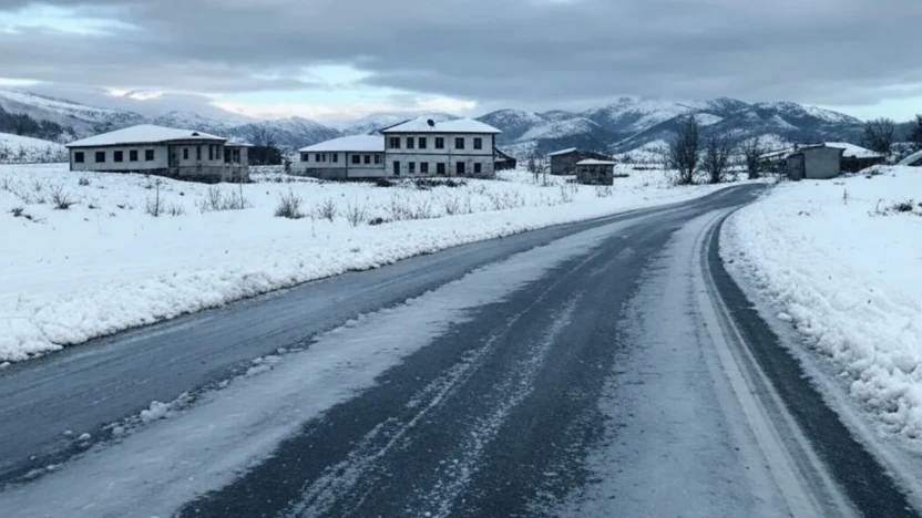 Malatya'da Buzlanma ve Don Uyarısı, Sıcaklıklar Düşecek